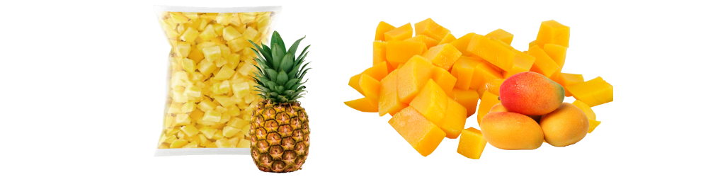 Our frozen mango and pineapple cubes from Peru offer exceptional taste and consistent quality. Perfect for food manufacturers, beverage companies, and distributors in need of reliable tropical fruit supplies for the U.S. market and beyond. Frozen and packaged under strict standards to preserve freshness and flavor..