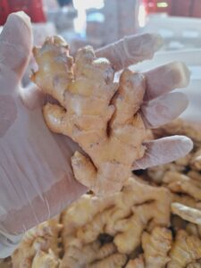 PERUVIAN PRMIUM GINGER FROM BRAND WHITE PERU, USDA ORGANIC, READY TO EXPORT